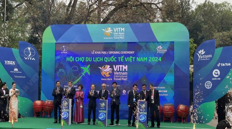 Khai mac hoi cho du lich quoc te Viet nam 2024 (VITM Viet nam 2024)