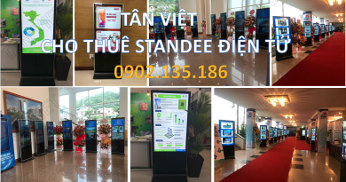 Cho thuê Standee điện tử phục vụ sự kiện