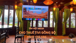 Cho thuê tivi 85 inch chân đứng cố định tại Phạm Hồng Thái ngày 30.8