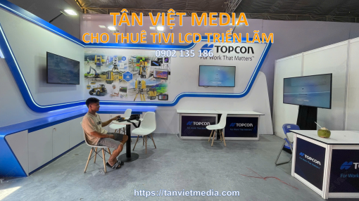 Cho thuê Tivi LCD tại triển lãm Vietbuild 2024 chất lượng cao, giá rẻ.