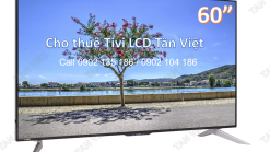 Cho thuê Tivi 60 inch phục vụ hội nghị, hội thảo, triển lãm, hội chợ