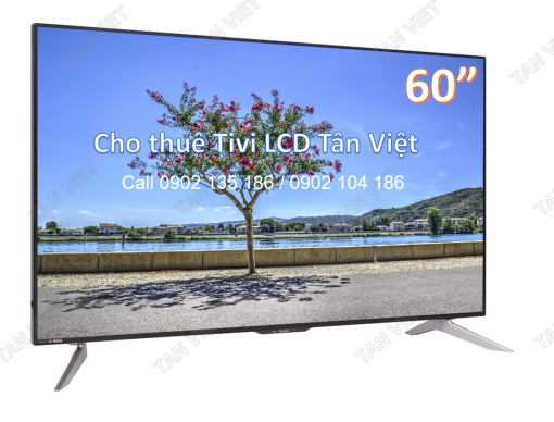 Cho thuê Tivi 60 inch phục vụ hội nghị, hội thảo, triển lãm, hội chợ