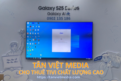 Dịch vụ cho thuê tivi 100 inch tại đại học phenikaa chất lượng cao