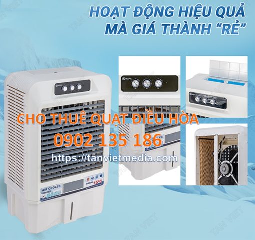 Địa chỉ thuê quạt điều hòa hơi nước uy tín - chất lượng - giá rẻ No 1 Hà Nội