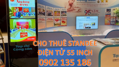 Công ty cho thuê standee điện tử 55 inch uy tín - chất lượng - giá rẻ nhất Hà Nội