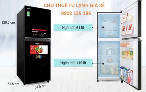 Dịch vụ cho thuê tủ lạnh 180 lít phục vụ sự kiện hội chợ, hội thảo, triển lãm, chất lượng, giá rẻ.