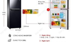 Dịch vụ cho thuê tủ lạnh 208 lít chính hãng Samsung, giá rẻ
