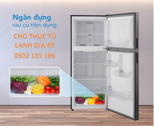 Cho thuê tủ lạnh 286 lít chính hãng Funiki - Hòa phát, mới 99,99%, đẹp, sang trọng, giá rẻ