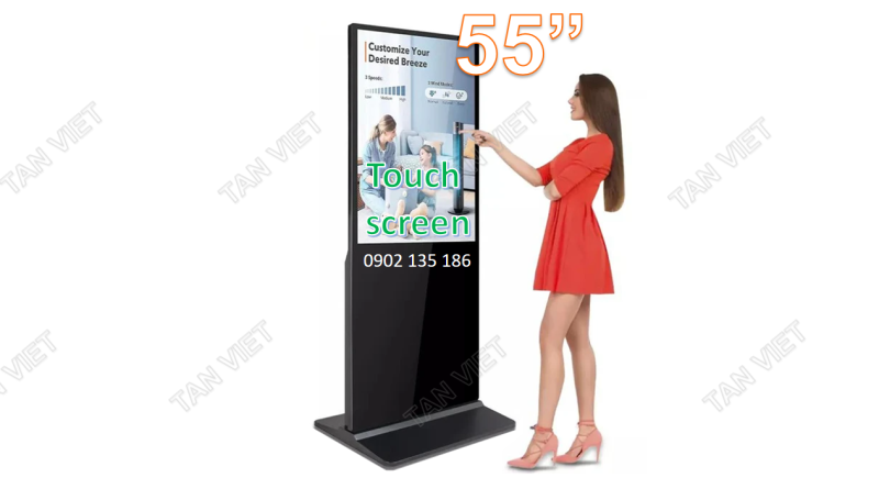 Dịch vụ cho thuê standee điện tử 55 inch cảm ứng uy tín, chất lượng, nhanh chóng, tin cậy, giá rẻ
