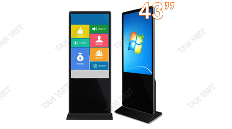 Dịch vụ cho thuê standee điện tử 43 inch không cảm ứng, uy tín, chất lượng, giá cả cạnh tranh