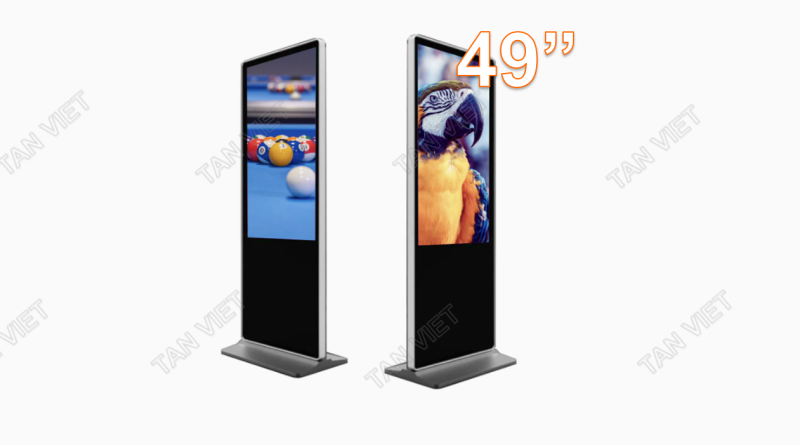Dịch vụ cho thuê standee điện tử 49 inch chất lượng, đồng bộ, dịch vụ tốt, giá cạnh tranh