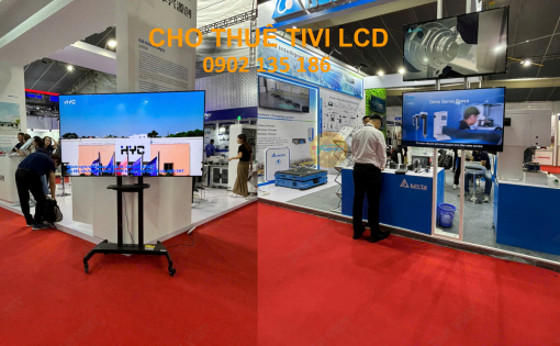 Dịch vụ cho thuê Tivi lcd từ 32 inch đến 100 inch phục vụ triển lãm, hội chợ, tại Bắc Ninh.